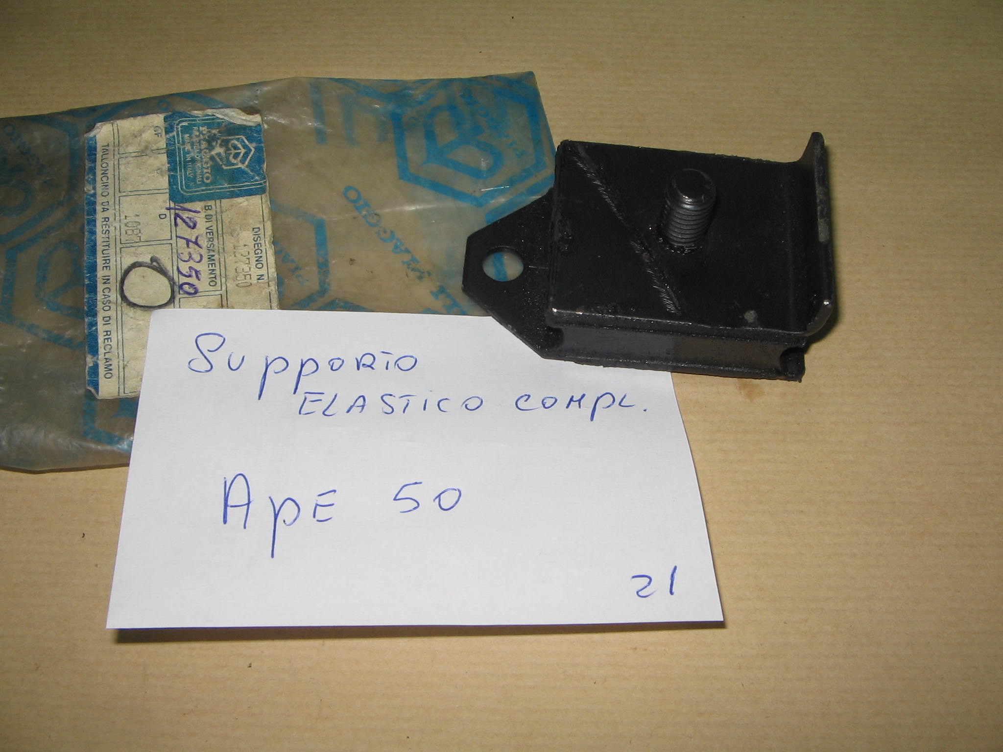 PIAGGIO APE 50 SUPPORTO ELASTICO N.20828